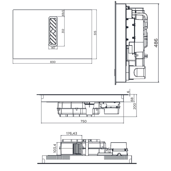 Индукционная варочная поверхность Maunfeld MIHC834SF2BK фото 16