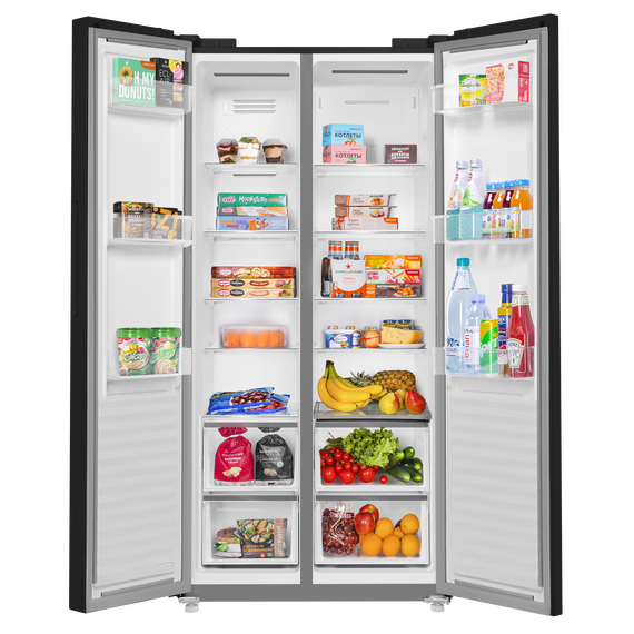 Холодильник Side by Side с инвертором Maunfeld MFF191NFB фото 3