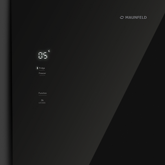 Холодильник Side by Side с инвертором Maunfeld MFF191NFB фото 7