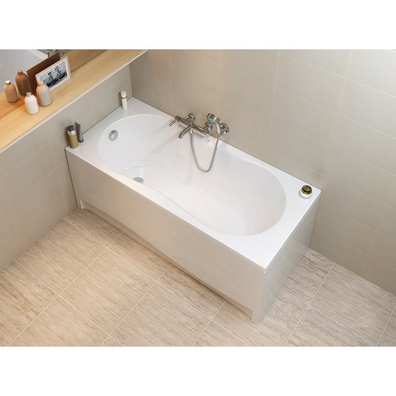 Ванна акриловая Cersanit Nike 170x70 см, Размер - мм: 1700х700 - 6 Ванна акриловая Cersanit Nike 170x70 см, Размер - мм: 1700х700 фото 6