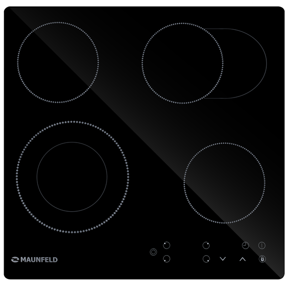 Электрическая варочная поверхность Maunfeld EVCE594SMDPBK фото 2