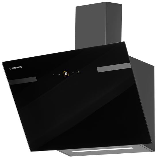 Вытяжка Maunfeld Amber 60 Glass Black (чёрное стекло) фото 