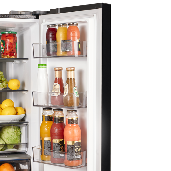 Холодильник Side by Side с инвертором Maunfeld MFF183NFSBE фото 3