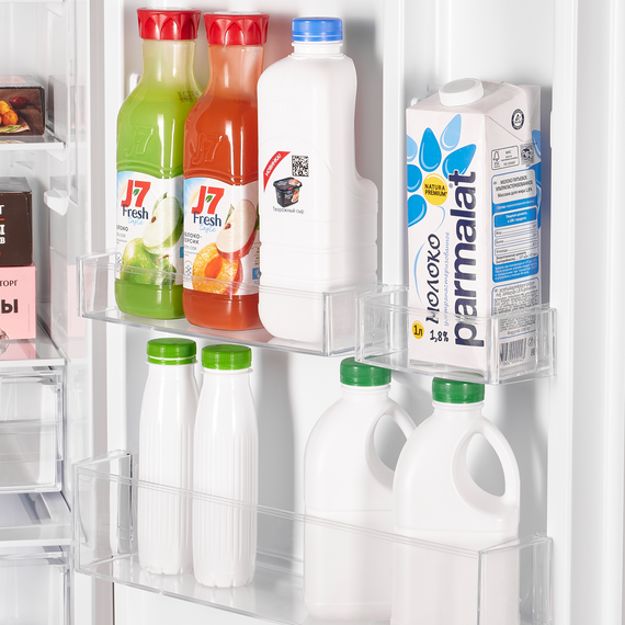 Двухкамерный холодильник Maunfeld MFF200NFХ10 Inverter фото 2