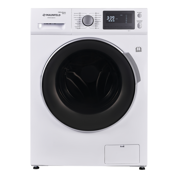Стиральная машина c сушкой инвертором и паром Maunfeld MFWM1586WHS фото 