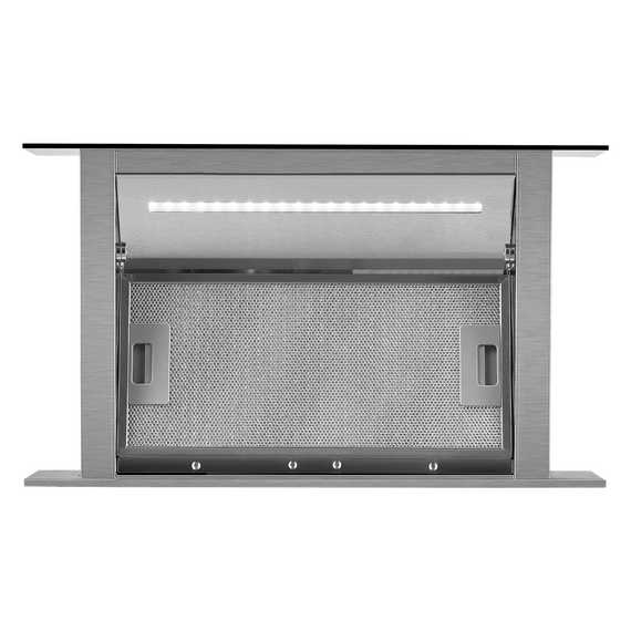 Вытяжка Maunfeld Prestige 90 Inox (чёрное стекло) фото 5