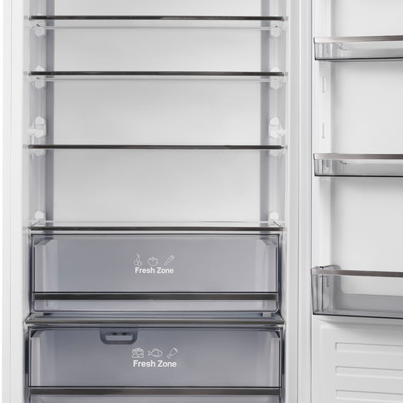 Встраиваемый двухкамерный холодильник Maunfeld MBF193NFW1GR Inverter фото 13