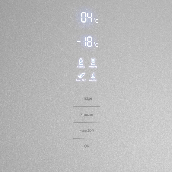 Двухкамерный холодильник Maunfeld MFF185NFS Inverter фото 2