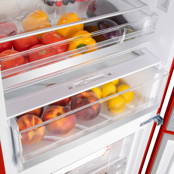 Двухкамерный холодильник Maunfeld MFF200NFR Inverter фото 5