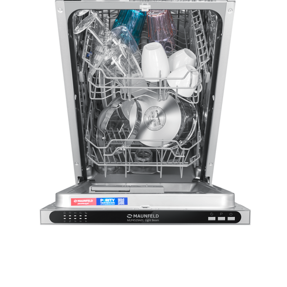 Встраиваемая посудомоечная машина Maunfeld MLP4529A01 Light Beam фото 16