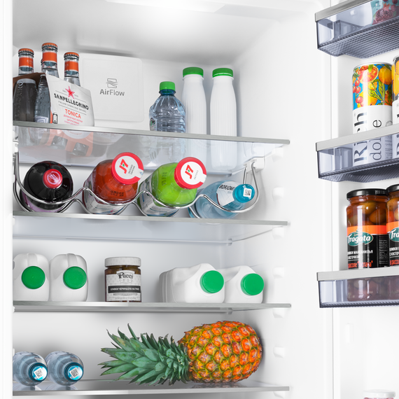 Встраиваемый двухкамерный холодильник Maunfeld MBF193SLFWGR Inverter фото 15