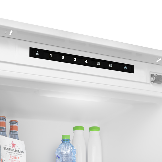 Встраиваемый двухкамерный холодильник Maunfeld MBF193SLFWGR Inverter фото 11