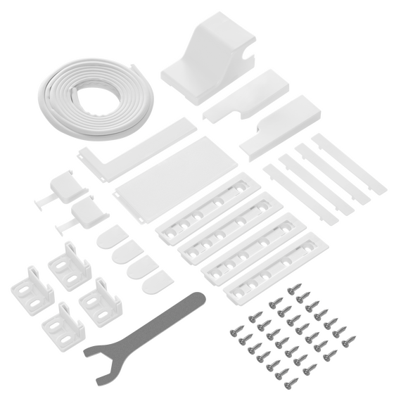 Встраиваемый двухкамерный холодильник Maunfeld MBF193SLFWGR Inverter фото 2