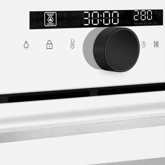 Электрический духовой шкаф Maunfeld EOEH7613W Glossy фото 9