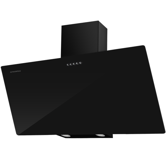 Вытяжка Maunfeld Dream 90 Push Glass Black (чёрное стекло) фото 