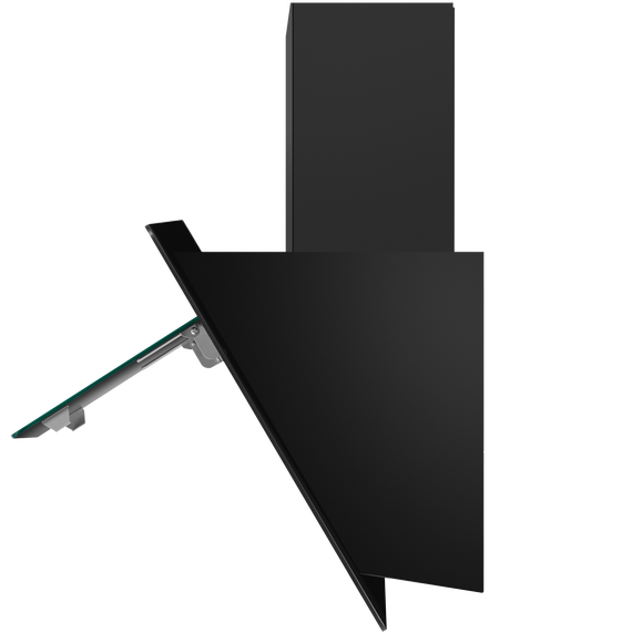 Вытяжка Maunfeld Tower 90 Black (чёрное стекло) фото 3