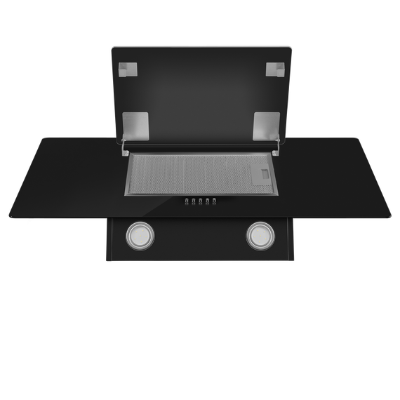 Вытяжка Maunfeld Tower 90 Black (чёрное стекло) фото 5