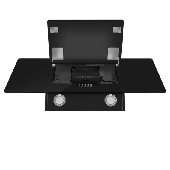 Вытяжка Maunfeld Tower 90 Black (чёрное стекло) фото 10