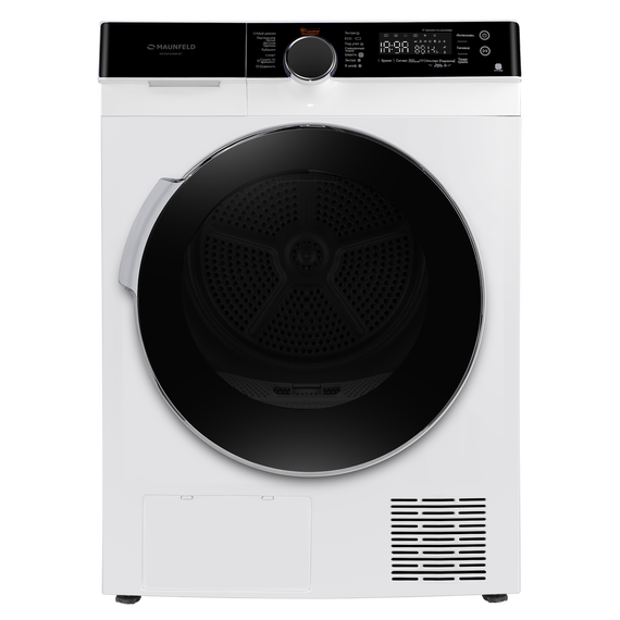 Сушильная машина с инвертором и тепловым насосом Maunfeld MFDM1410WH07 фото 
