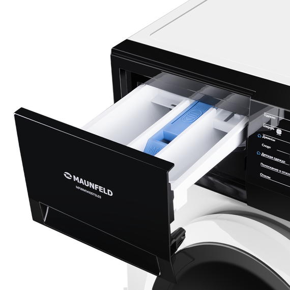 Стиральная машина c инвертором и паром Maunfeld MFWM1410STWH03 фото 10