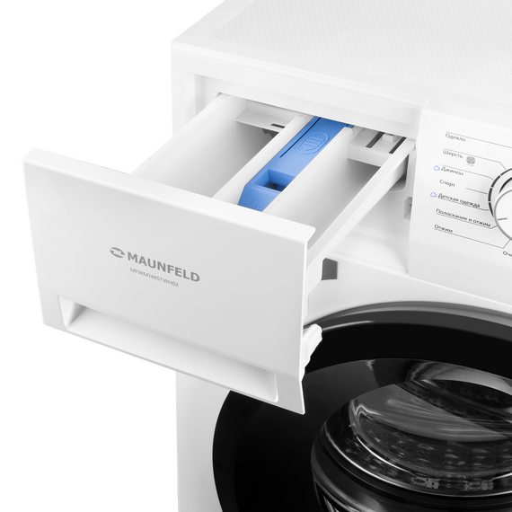 Стиральная машина c инвертором и паром Maunfeld MFWM148STWH02 фото 11