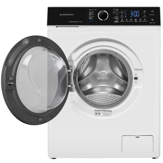 Стиральная машина c инвертором и паром Maunfeld MFWM106IWHT фото 3