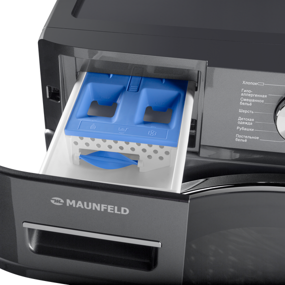 Стиральная машина c инвертором и паром Maunfeld MFWM127ISB02 фото 8