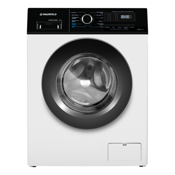 Стиральная машина c инвертором и паром Maunfeld MFWM127IWHD фото 