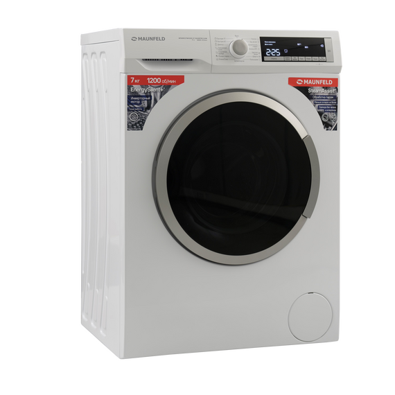 Стиральная машина с инвертором и паром Maunfeld MFWM127WH200 ST INVERTER SLIM фото 9