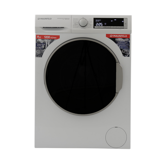 Стиральная машина с инвертором и паром Maunfeld MFWM128WH300 ST INVERTER SLIM фото 8