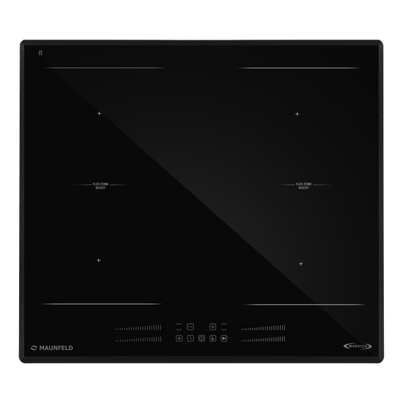 Индукционная варочная поверхность Maunfeld AVI6044SSFBK фото 