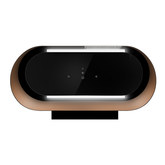 Вытяжка Maunfeld GUNA 60 Black/Anthracite with Gold фото 7