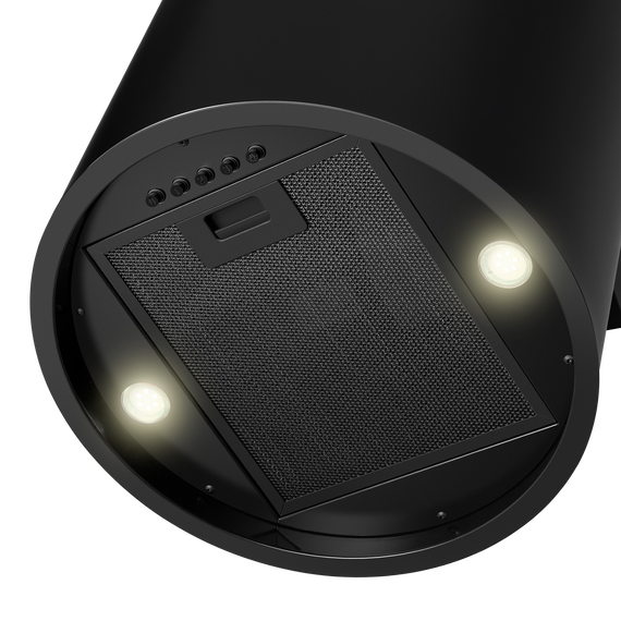 Вытяжка Maunfeld DRUM Wall 35 чёрный фото 7