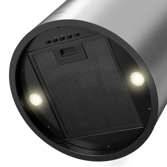 Вытяжка Maunfeld DRUM Wall 35 нержавеющая сталь фото 4