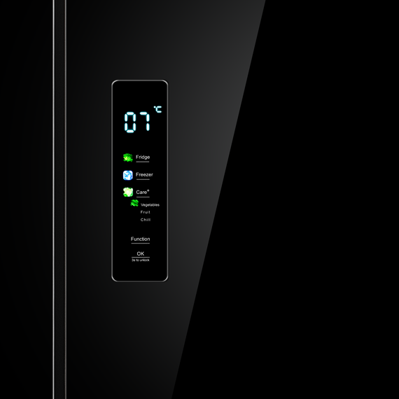 Холодильник Side by Side с инвертором Maunfeld MFF192NFB Inverter фото 2