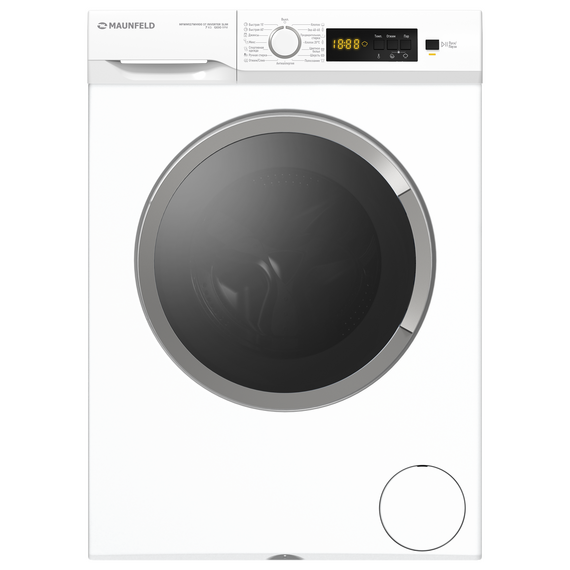 Стиральная машина с инвертором и паром Maunfeld MFWM127WH100 ST INVERTER SLIM фото 2