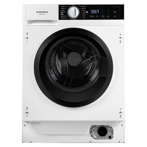 Встраиваемая стиральная машина с паром Maunfeld MBWM148STWH фото 