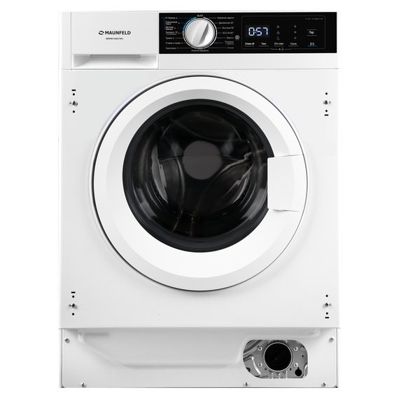 Встраиваемая стиральная машина с сушкой и паром Maunfeld MBWM1486STWH фото 2