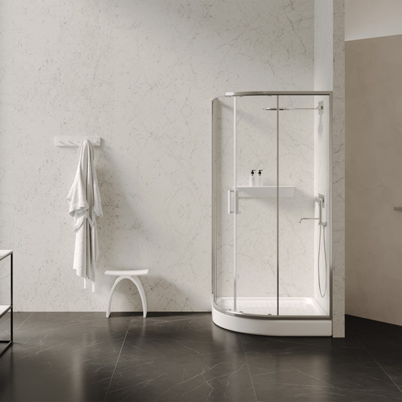 Поддон акриловый Abber 80x80 см AD3A080 фото 5