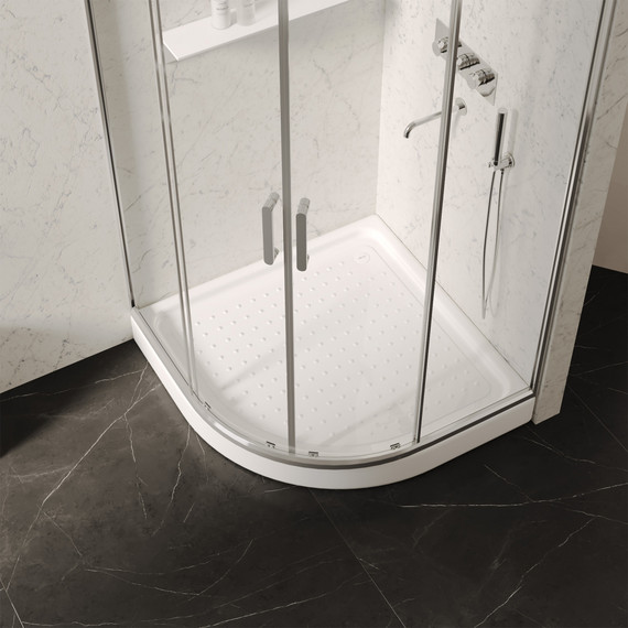 Поддон акриловый Abber 80x80 см AD3A080 фото 6