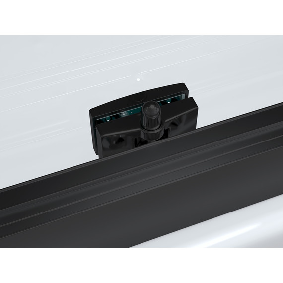 Душевая дверь Abber Schwarzer Diamant 140 см AG30140B5, чёрный/прозрачное фото 4