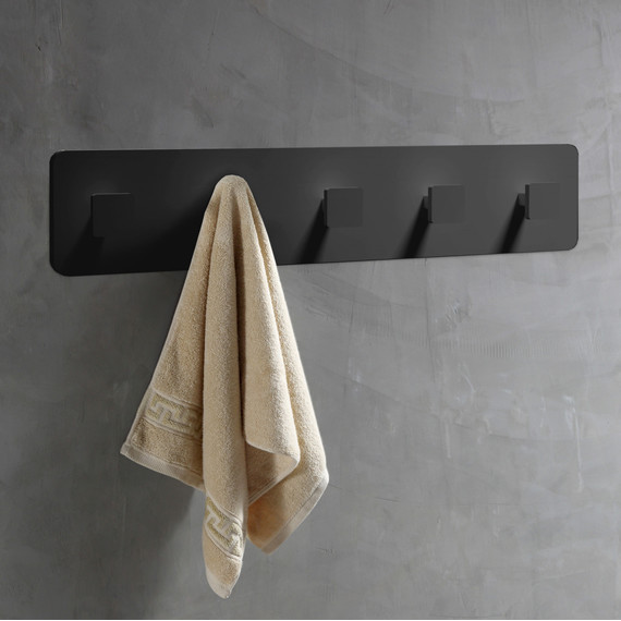 Набор крючков ABBER Stein AS1650MB, цвет чёрный матовый фото 