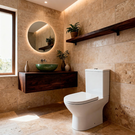 Унитаз-компакт безободковый Azario Mist AZ-45T с быстросъемным сиденьем микролифт (система смыва Торнадо) фото 13