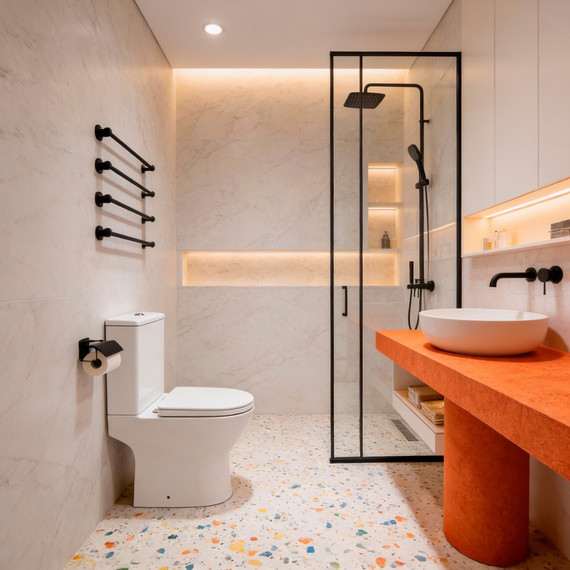 Унитаз-компакт безободковый Azario Mist AZ-45T с быстросъемным сиденьем микролифт (система смыва Торнадо) фото 14