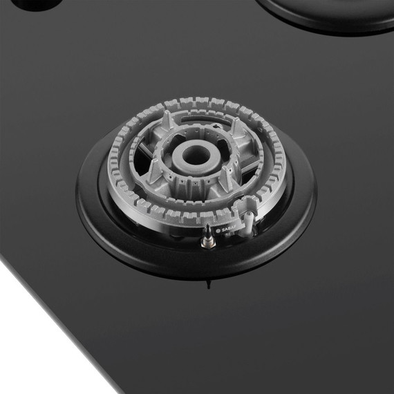 Газовая варочная поверхность Maunfeld EGHG.95.63CB/G (чёрное стекло) фото 10