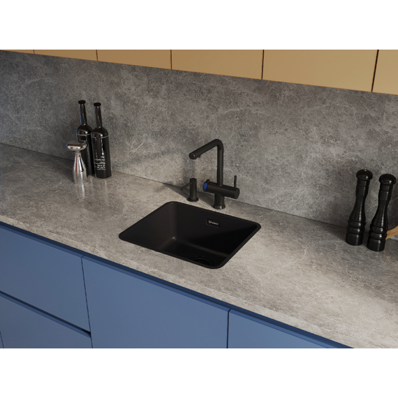 Дозатор для моющего средства сенсорный OM-09 sensor gb 4995101, графит фото 4