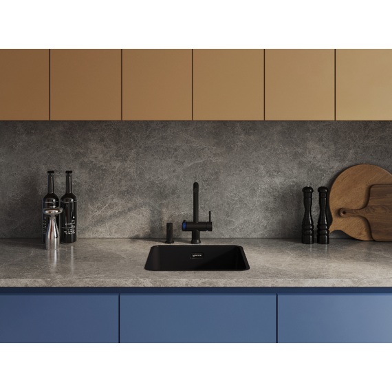 Дозатор для моющего средства сенсорный OM-09 sensor gb 4995101, графит фото 2