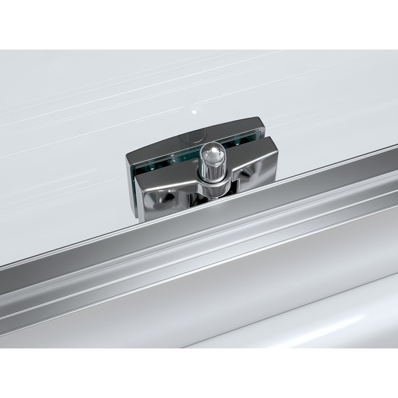 Душевое ограждение Abber Schwarzer Diamant 100х85 см AG30100H-S85-S85, хром/прозрачное фото 3