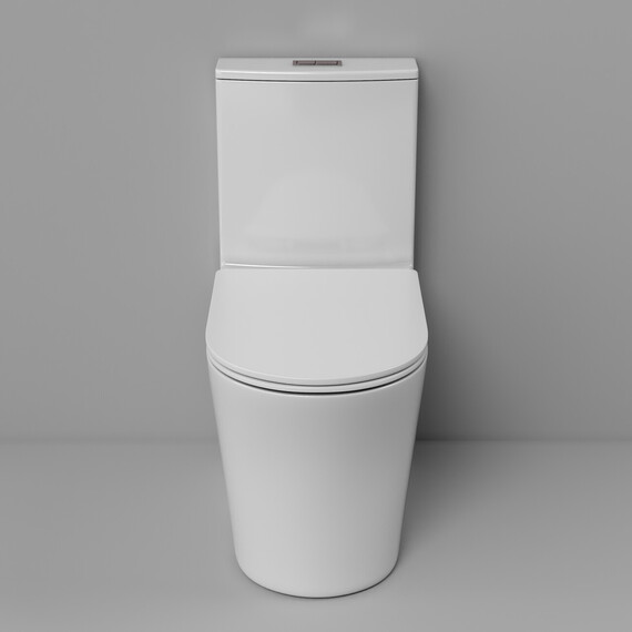 Унитаз-моноблок с ультратонким ободком Grossman Thin Rim GR-5607SQ с тонкой крышкой микролифт (система смыва Торнадо) фото 8