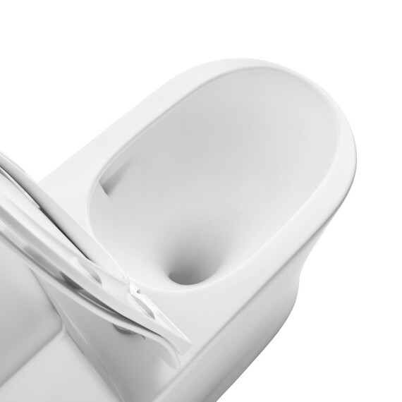 Унитаз-моноблок с ультратонким ободком Grossman Thin Rim GR-5607SQ с тонкой крышкой микролифт (система смыва Торнадо) фото 7